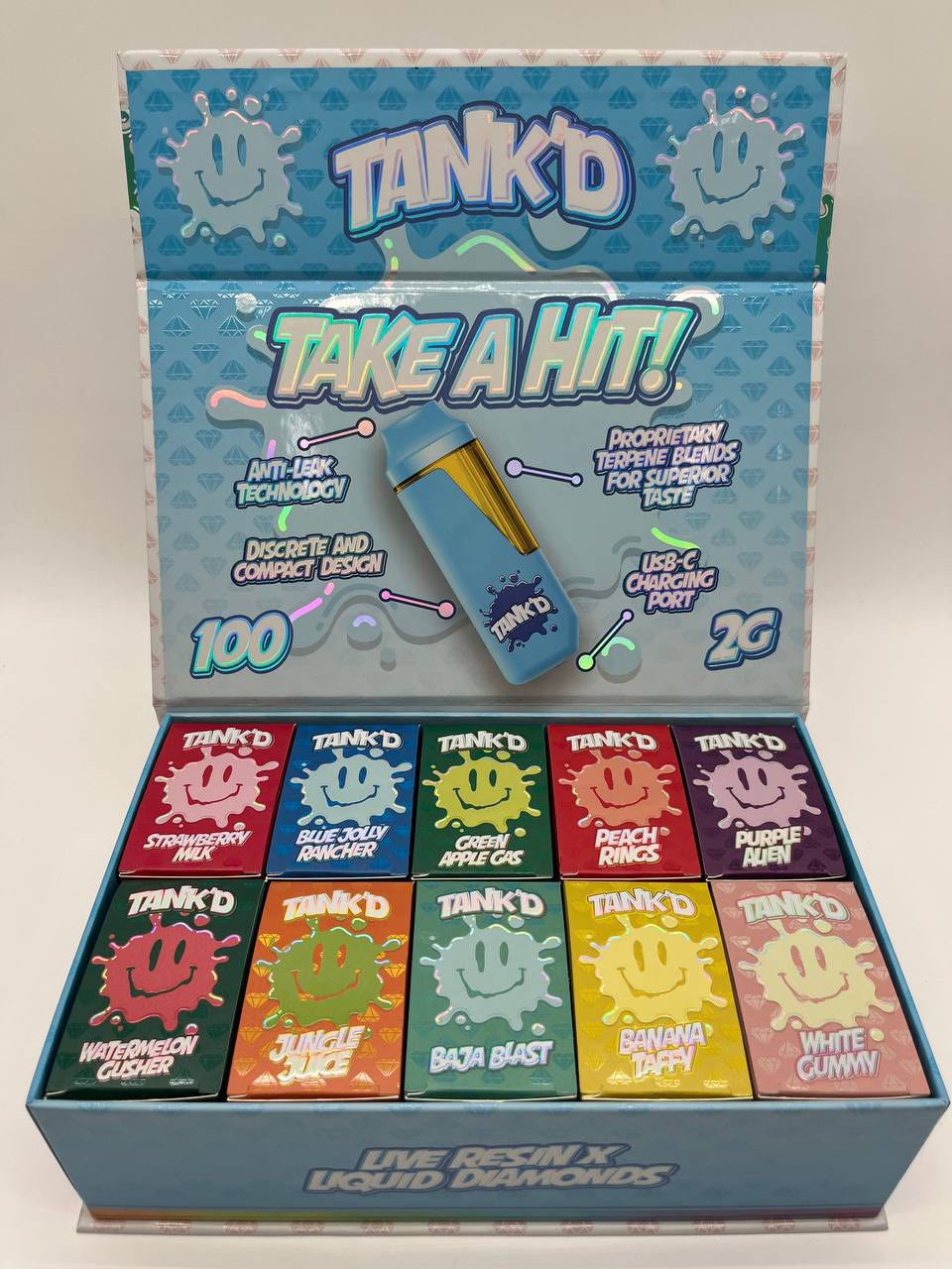 Tank'd 2g disposable