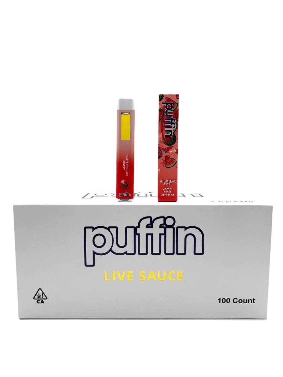 puffin 2g disposable live sauce