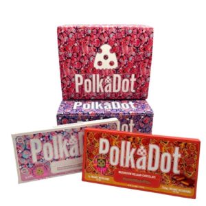 polkadot mushie chocolate