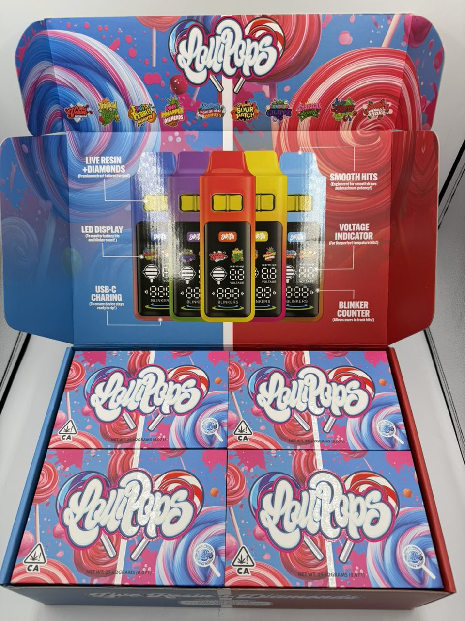 Lollipops 2g disposable